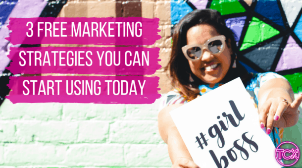 Three Free Marketing Strategies You Can Start Using Today! - Suz ...